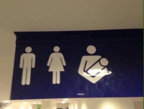 Finally, a bathroom for me and my magnum dong