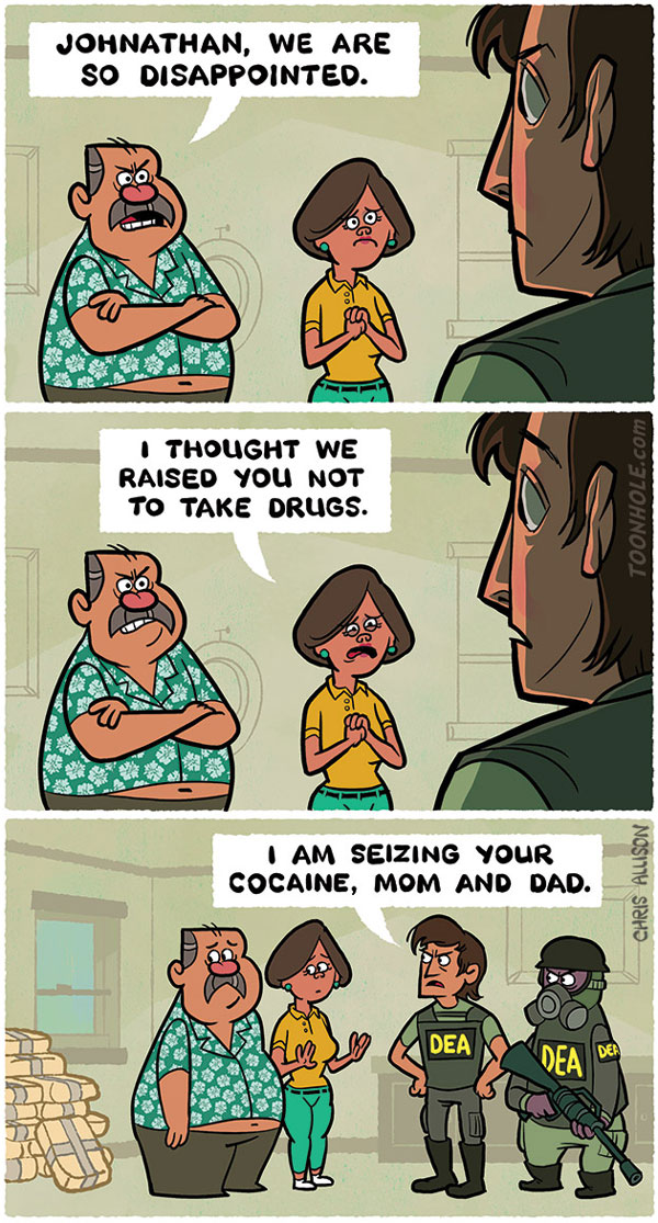Never Take Drugs