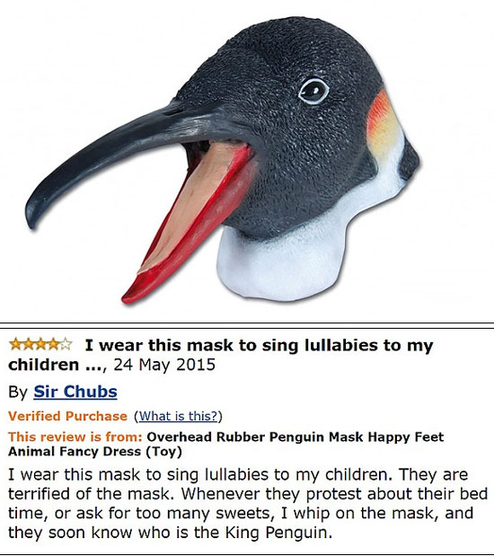 Penguin mask review
