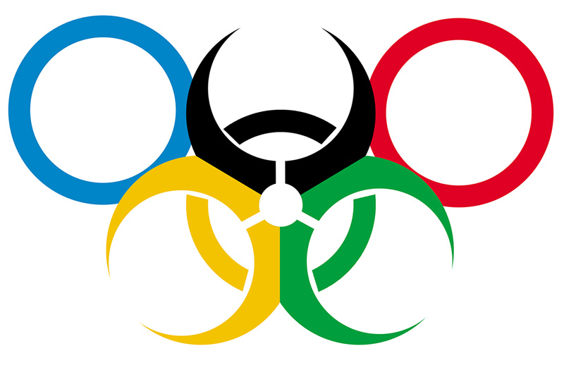 Due to all the health hazards surrounding the Rio Olympics, I figured they could use a new logo