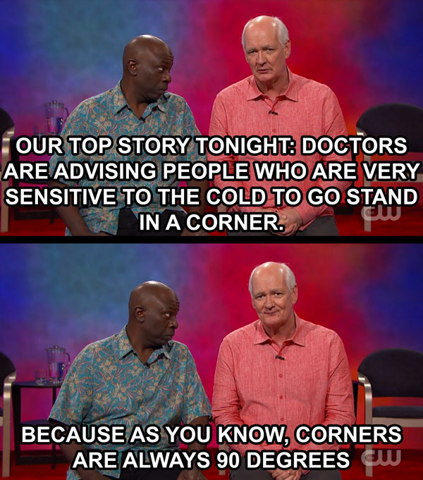 The news according to Whose Line