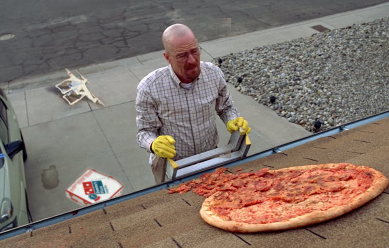 Future of drone pizza delivery