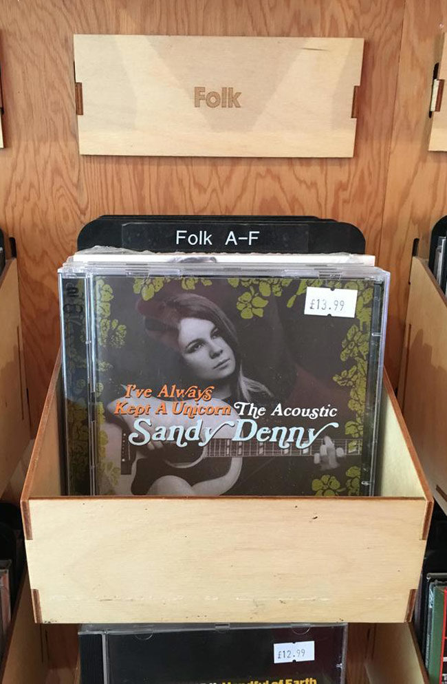 Exactly how folky is your folk section?