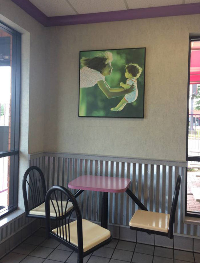 Think the Taco Bell decorators got this picture wrong way up