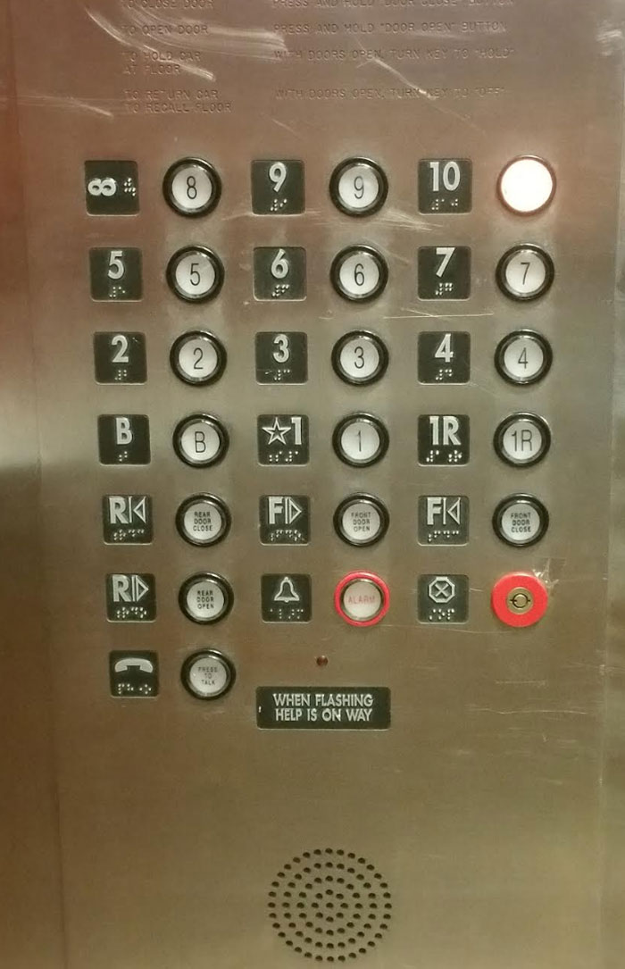 The floor between 7 and 9 will take you to infinity