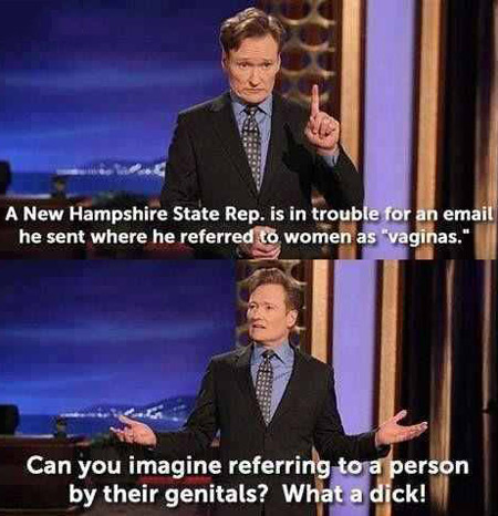 Conan on sexism