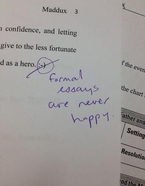 Formal essays