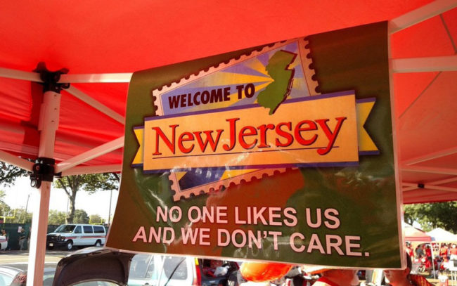 Proud to be from New Jersey