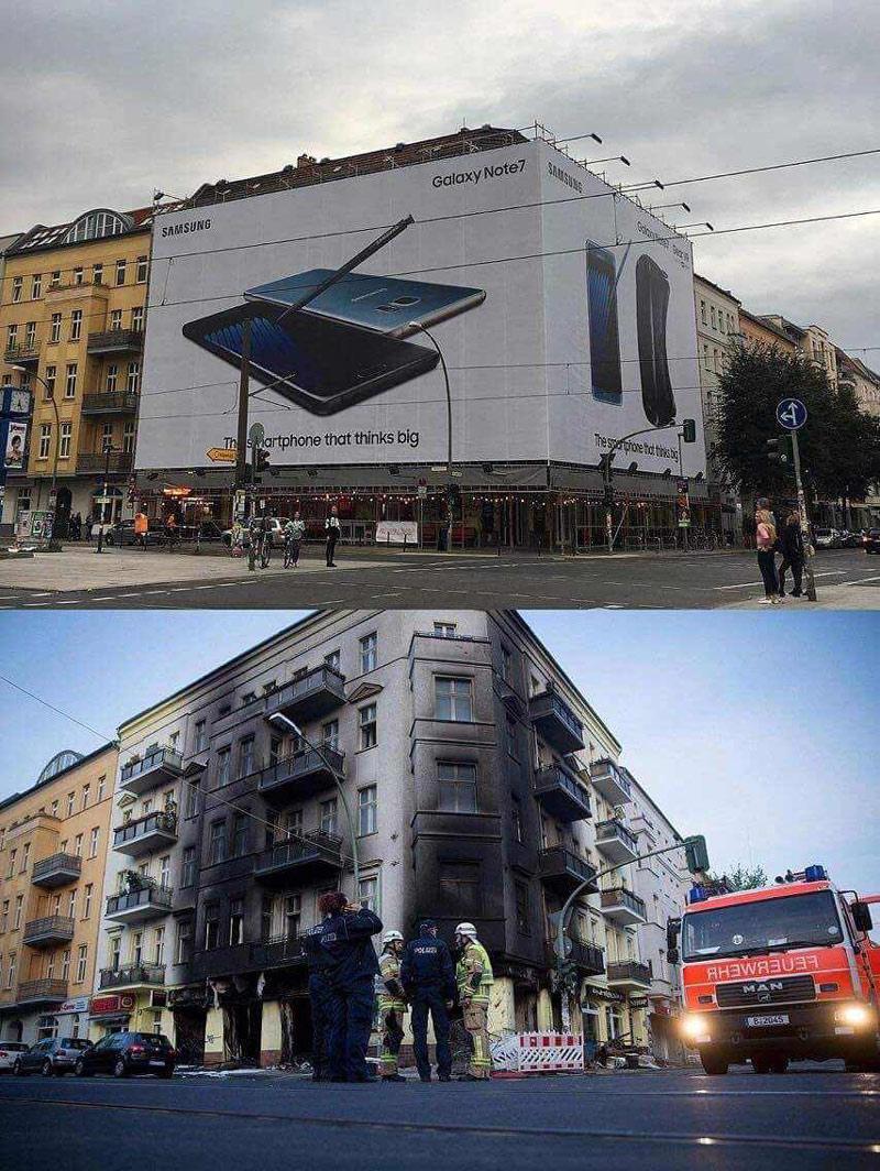 Samsung's creative marketing