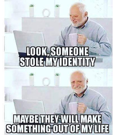 Someone stole my identity...