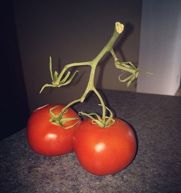Tomato-Man feels like his shoes are weighing him down a bit