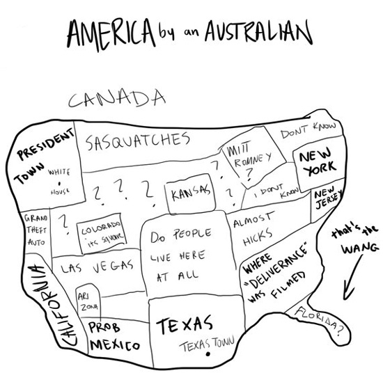 America by an Australian