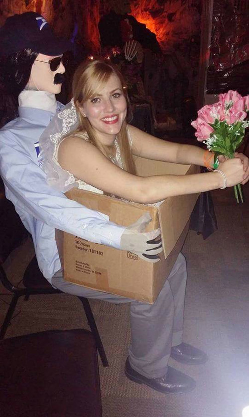 My mail order bride costume!