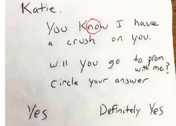 Well played Katie, well played