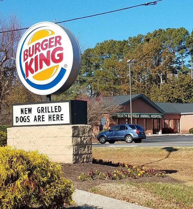 I'm on to you, Burger King...