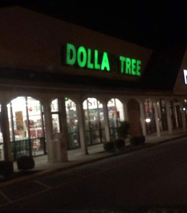 Our Dollar Tree Just got a little more ghetto...