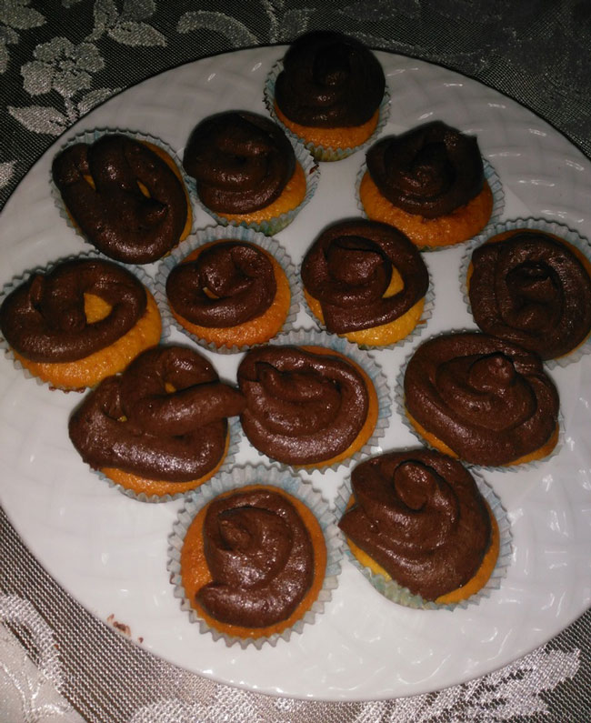 I tried to make cupcakes...
