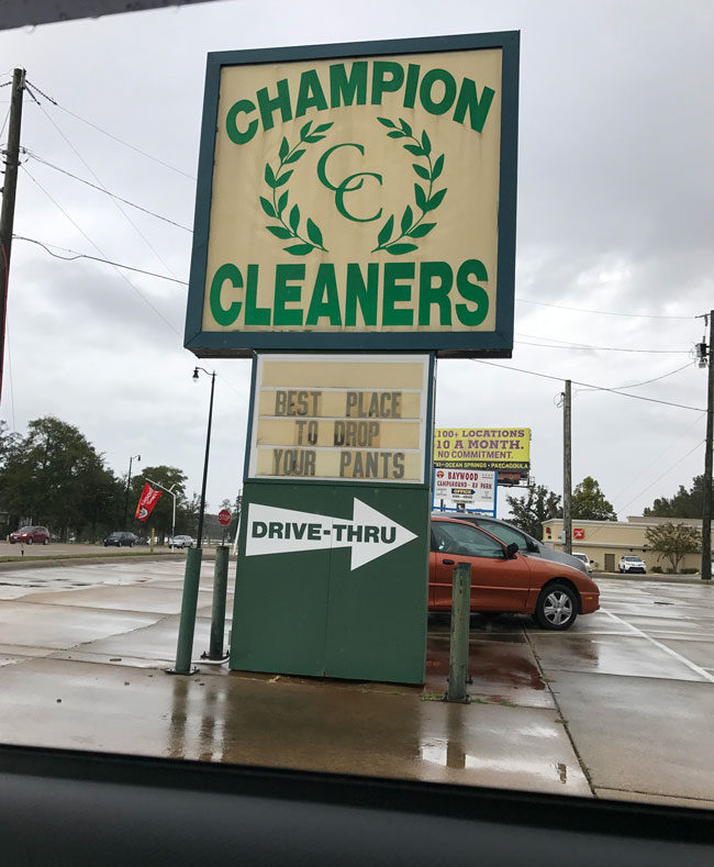 My dry cleaners