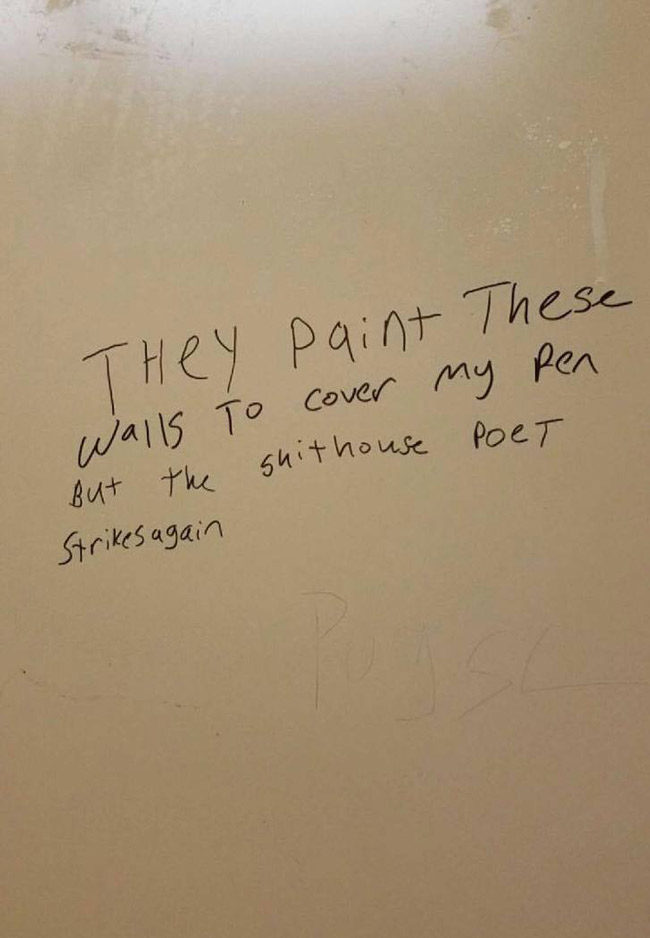 The Shithouse Poet