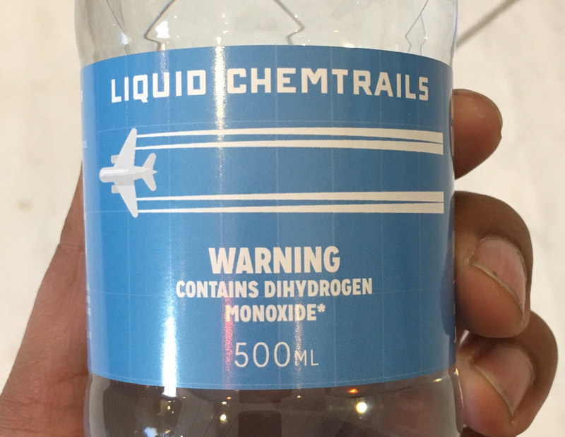 Water served at a security conference in NZ