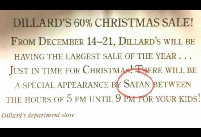 Dillard's is going all out this year!