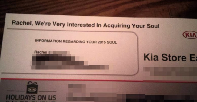 Satan Inc. is using Direct Mail Now
