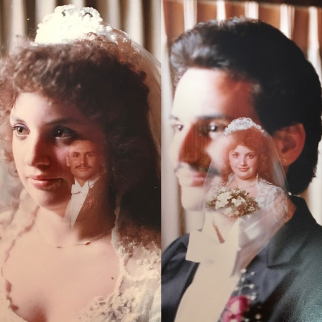 My parents' 1984 wedding photography in all its glory