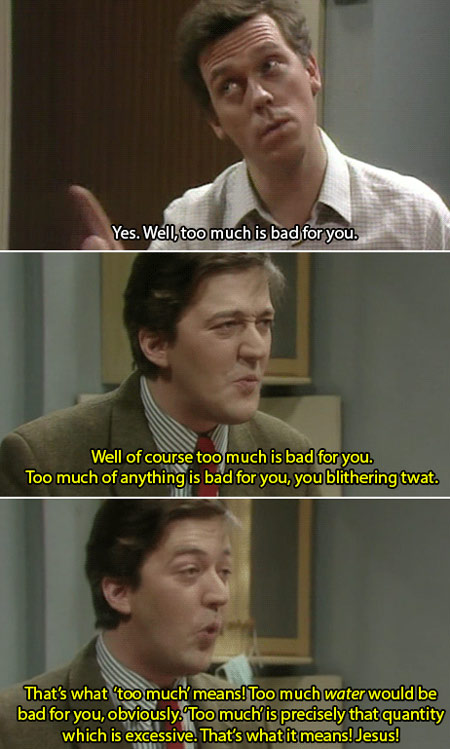 A bit of Fry and Laurie