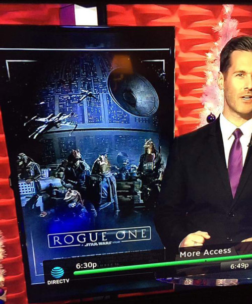 Local news was talking about Rogue One and used a poster that has Jar Jar photoshopped onto all of the characters