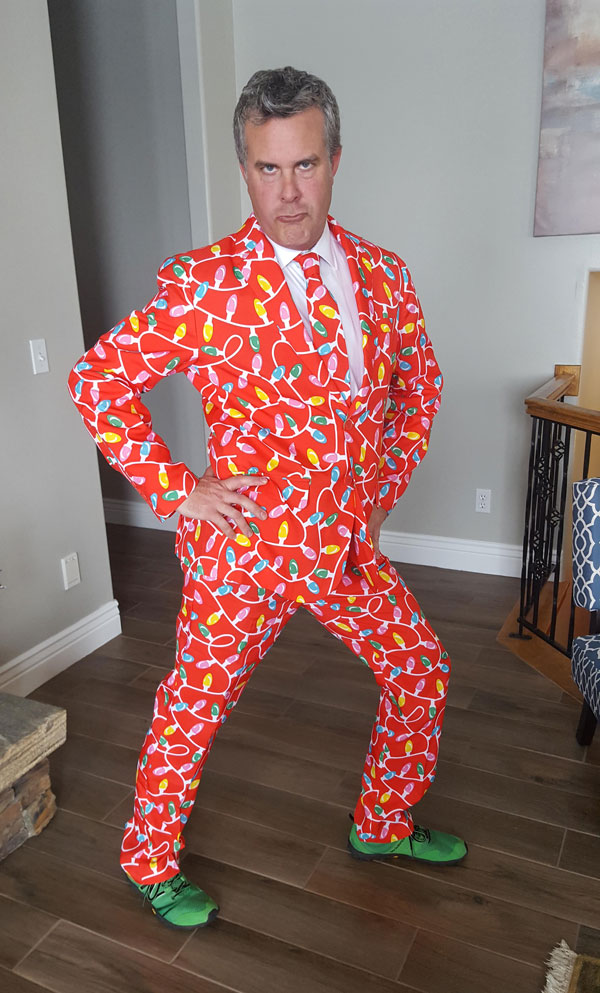 My dad is an OB/GYN, and was on-call for Christmas. This is how he went to round on patients this morning