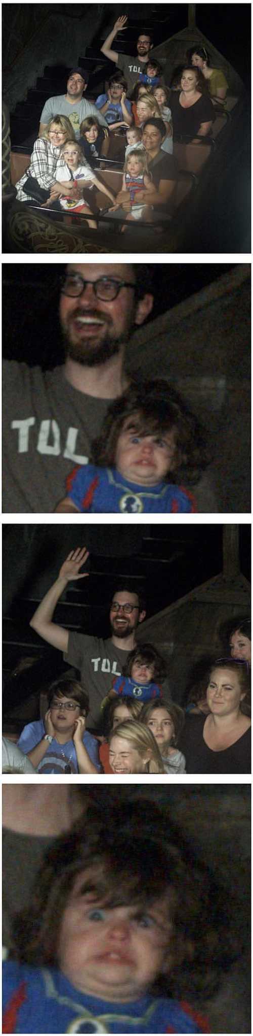 I enjoyed my daughter's first Disney ride more than she did