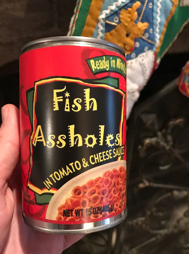 My step-dad put this in my stocking...
