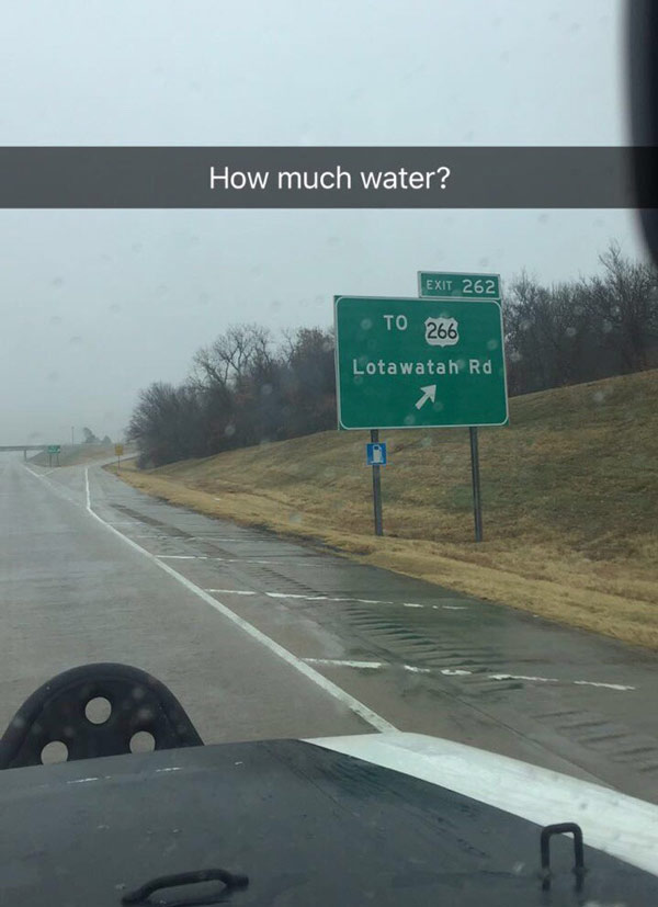 How much water?