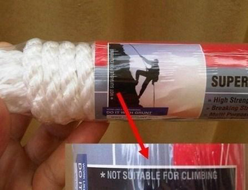Not Suitable For Climbing