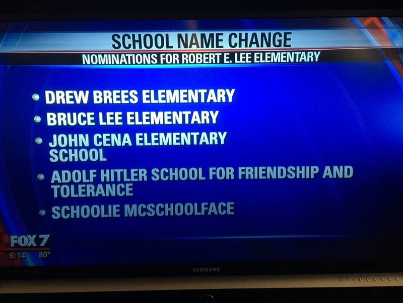 School creates a poll to decide on a new name