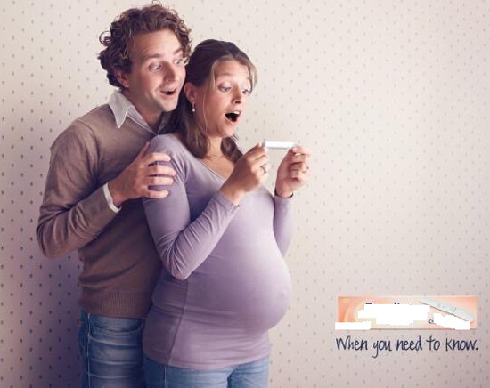 She is shocked about being pregnant!
