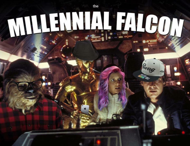 The Millennial Falcon