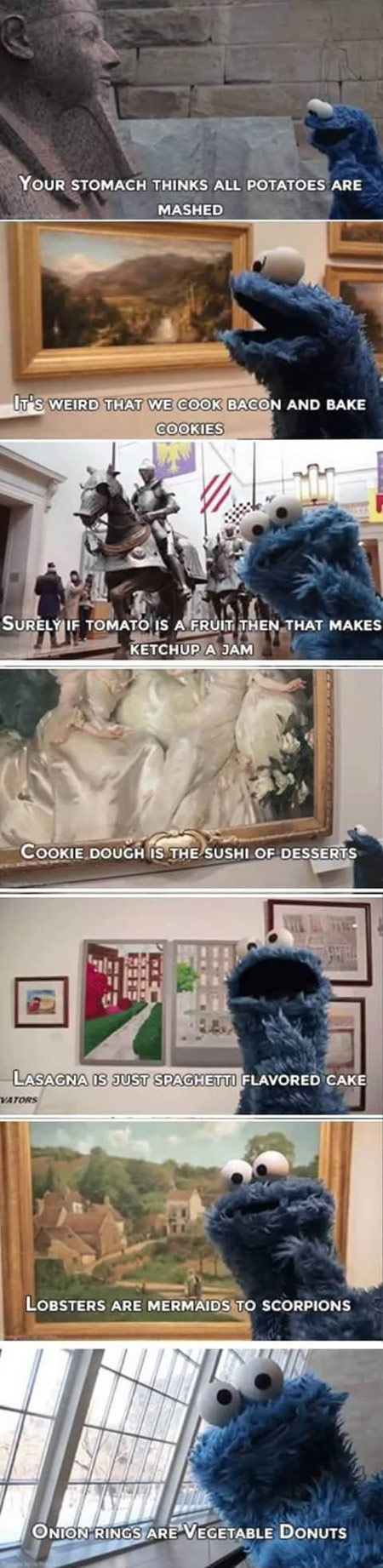 Some shower thoughts from the cookie monster