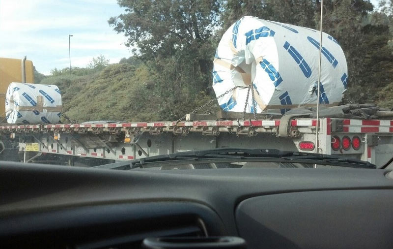 I see my ex-wife is getting more toilet paper delivered