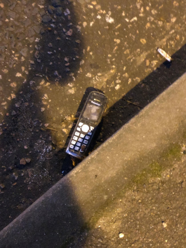 NYE Aftermath: When you're so drunk you lose your home phone