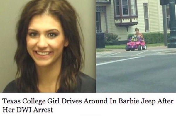 This girl is really going places
