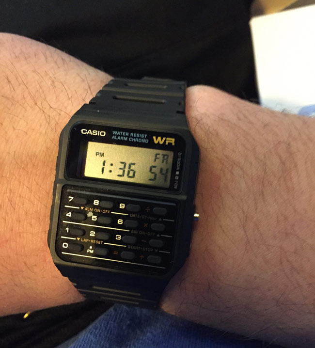 I finally bought one of those "smart watches" everyone is always talking about