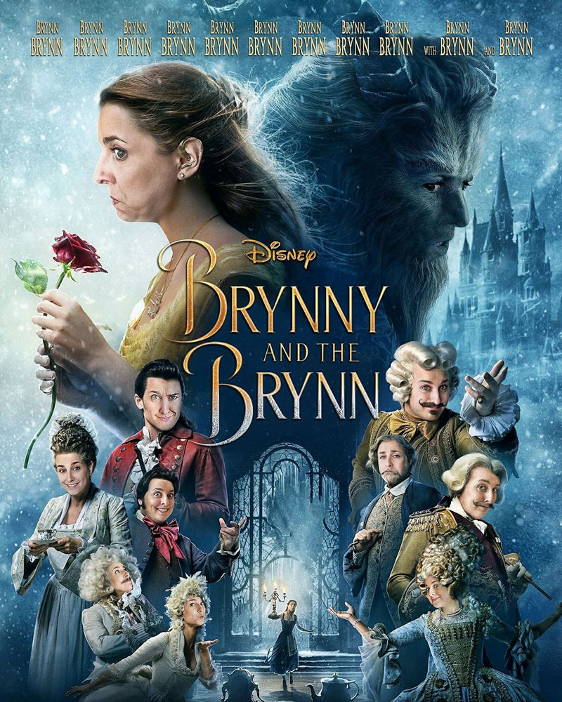 I photoshopped myself to be everyone in the Beauty and the Beast poster