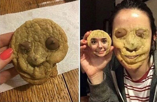 Cookie face swap