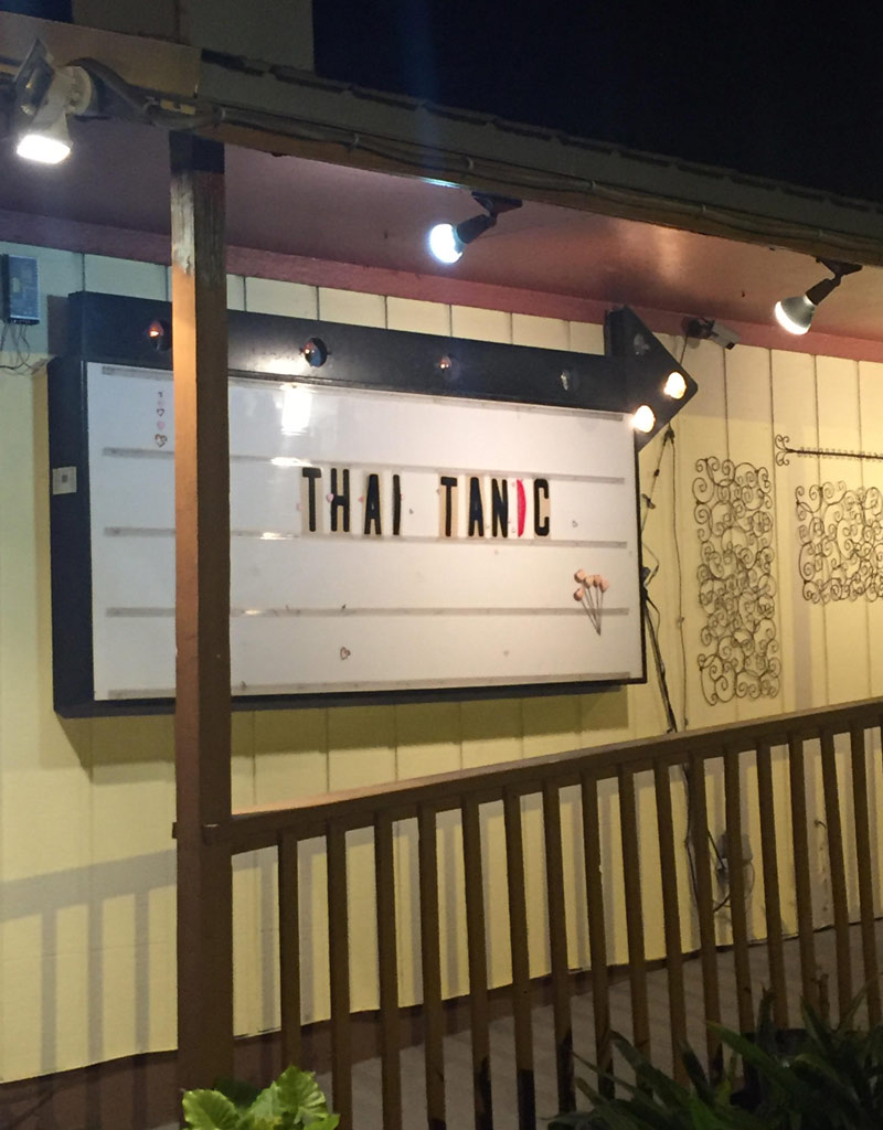 This Thai restaurant