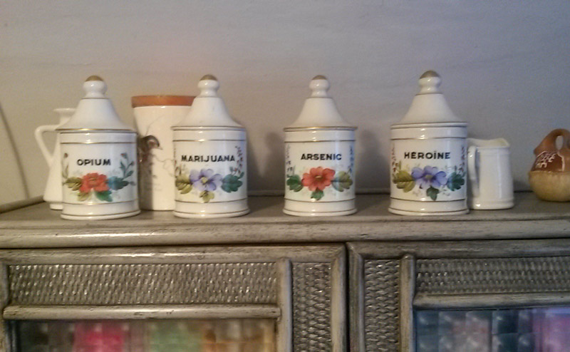 My 83 yo mom's kitchen canisters don't need fixing