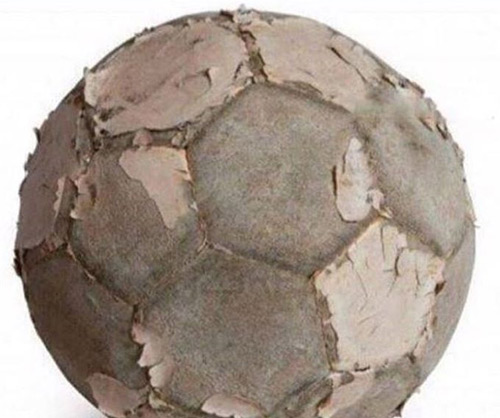 If this ball ever hit you in the face when it was wet, you would be finished