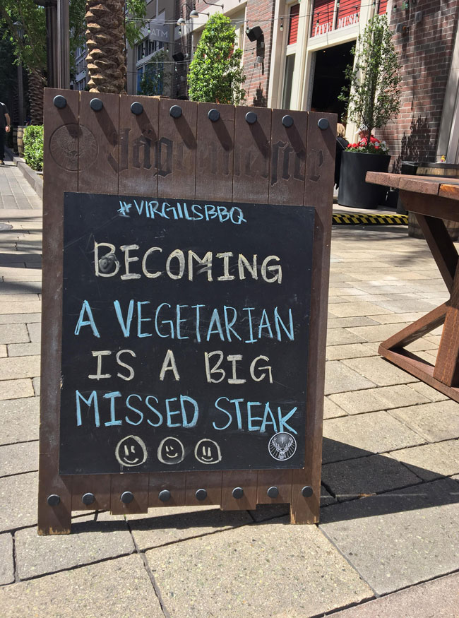 Becoming a vegetarian