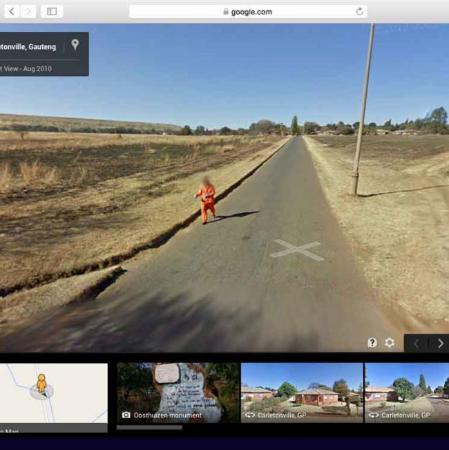 Escaping prison? Make sure the Google Car doesn't spot you