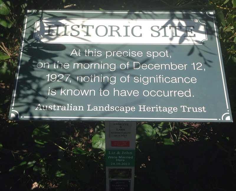 Historic Site in Australia